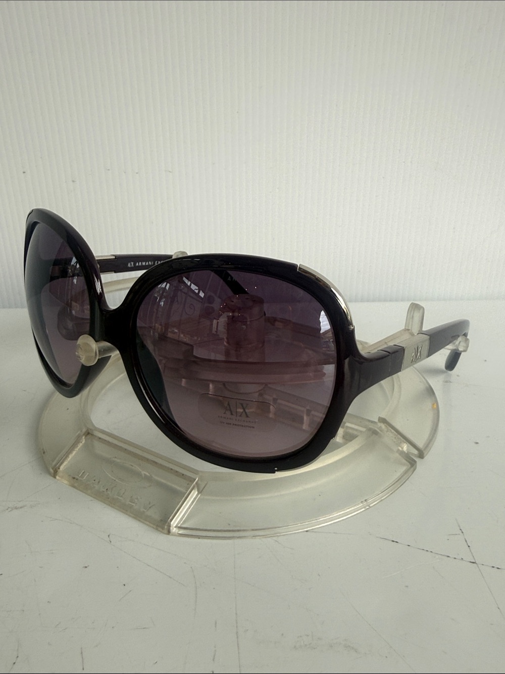 NEW ARMANI EXCHANGE AX102/S Purple Sunglasses NEW WITHOUT TAGS